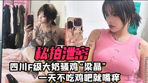 私拍泄密四川F级大奶骚鸡“梁晶”一天不吃鸡吧就嘴痒